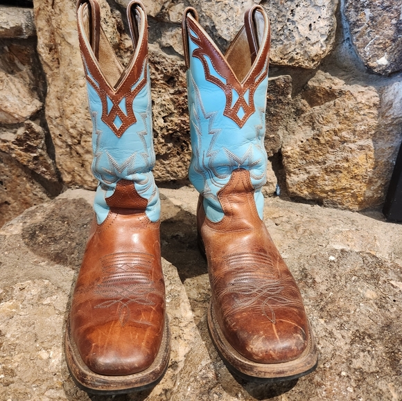 Boulet cowgirl boots size 9 - Picture 1 of 4